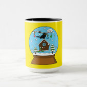 Mug Globe des neiges avec chant Blackbird (Centre)