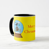 Mug Globe des neiges avec chant Blackbird (Devant gauche)