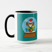 Mug Globe des neiges avec Chouette du Père Noël (Gauche)
