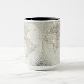 Mug Globe Terraqueous par Samuel Dunn | 1787 (Centre)