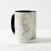 Mug Globe Terraqueous par Samuel Dunn | 1787 (Devant gauche)