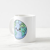 Mug Globe Terrestre Mignon Cadeau d'Appréciation pour (Devant gauche)
