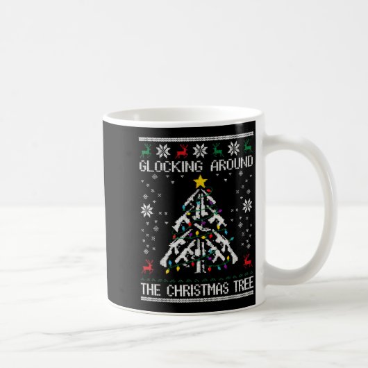 Mug Glocking Around The Christmas Tree Ugly Christmas (Droite)