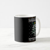 Mug Glocking Around The Christmas Tree Ugly Christmas (Devant droit)