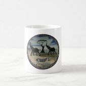 Mug Gloire de trompette de Mara Éléphant africain Zèbr (Centre)