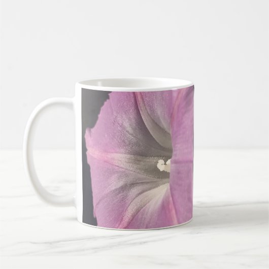 Mug Gloire du Matin en Satin Rose (Gauche)