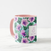 Mug Gloire du matin Floral rétro (Devant gauche)