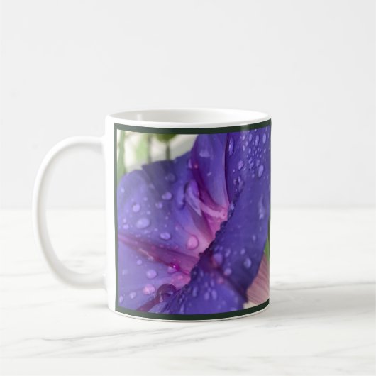 Mug Gloire du Matin Goutte de Rosée Violette (Gauche)