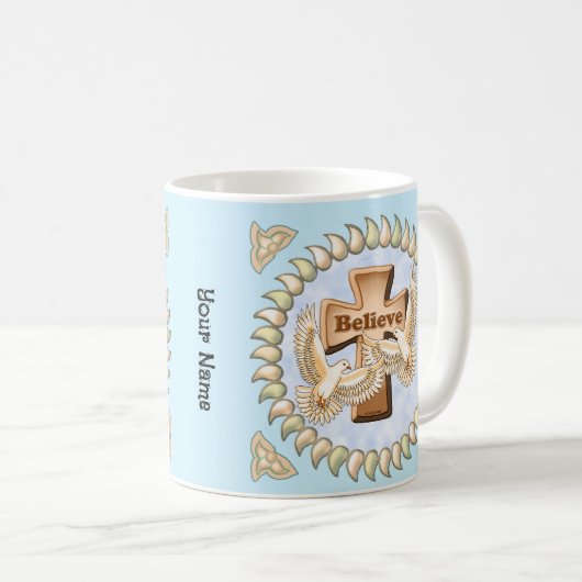 Mug Glory Cross Christian (Devant droit)