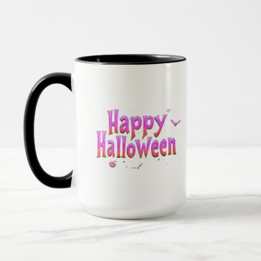 Mug Glow-in-the-Dark Happy Halloween (Gauche)
