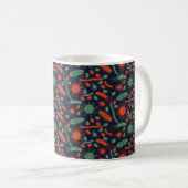 Mug Glowing Bacteria Microorganism green red (Devant droit)