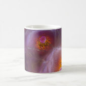 Mug Glowing Cellular Network Abstract Art (Centre)