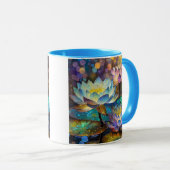 Mug Glowing Lotus Flowers Trio (Devant droit)