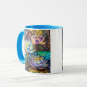 Mug Glowing Lotus Flowers Trio (Devant gauche)