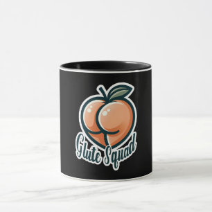 Mug Glute Squad Peach Fessiers Gym Fitness