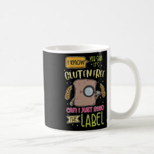 Mug Gluten drôle Lifestyle Lifestyle Maladie coeliaque
