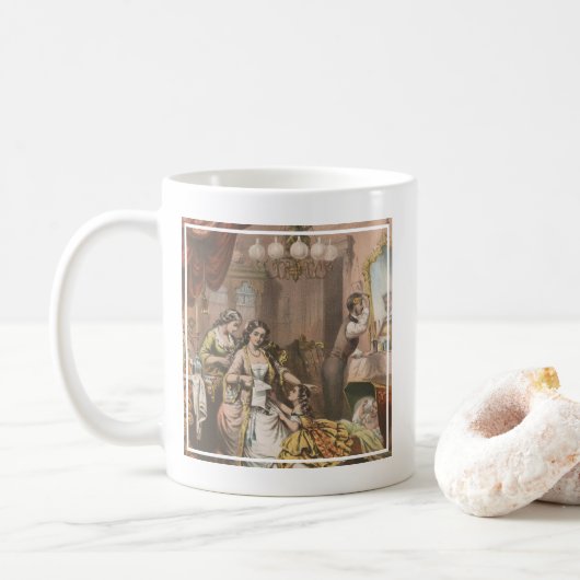 Mug Glycérine de cacao de Hovey, vers 1860 (Avec donut)