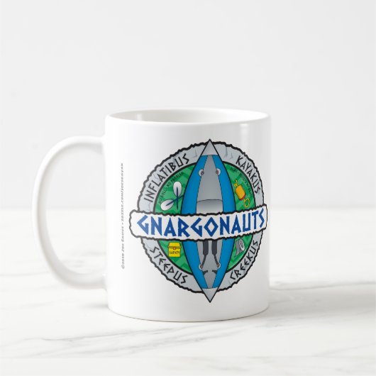 Mug Gnargonauts Kayakers gonflables (Gauche)