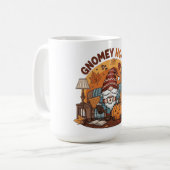Mug Gnome à la maison citrouille saisonnier design (Devant gauche)