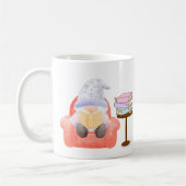 Mug Gnome avec un peu de lecture sur un (Gauche)