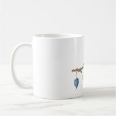 Mug Gnome, brindille et ornements de Noël (Gauche)
