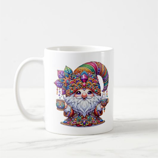 Mug Gnome couleur mignonne (Gauche)