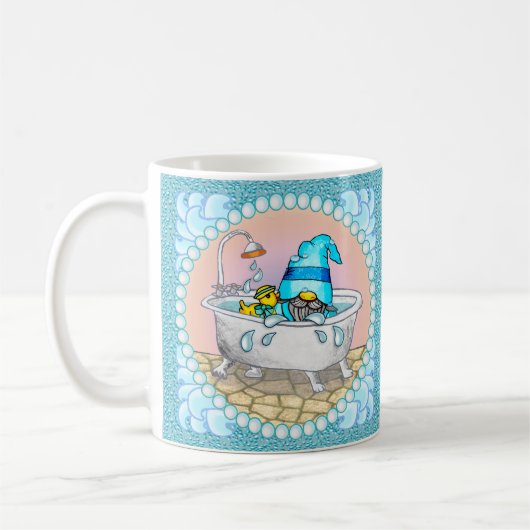 Mug Gnome de bain  (Gauche)