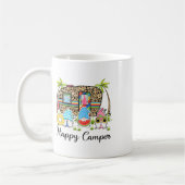 Mug Gnome de camping-car de léopard Camping d'été heur (Gauche)