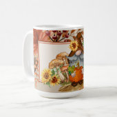 Mug Gnome de feuillage d'automne (Devant gauche)