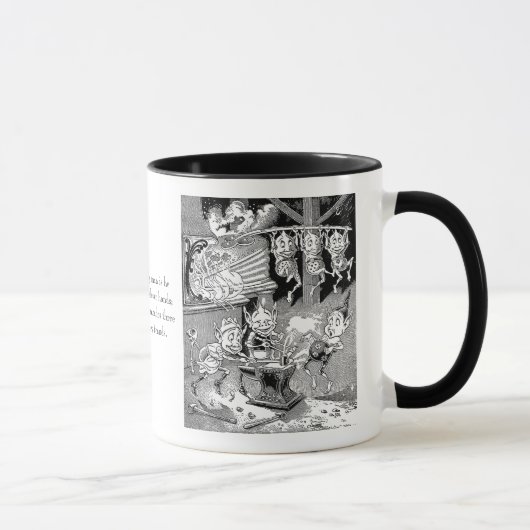 Mug Gnome de forgeron à la forge (Droite)