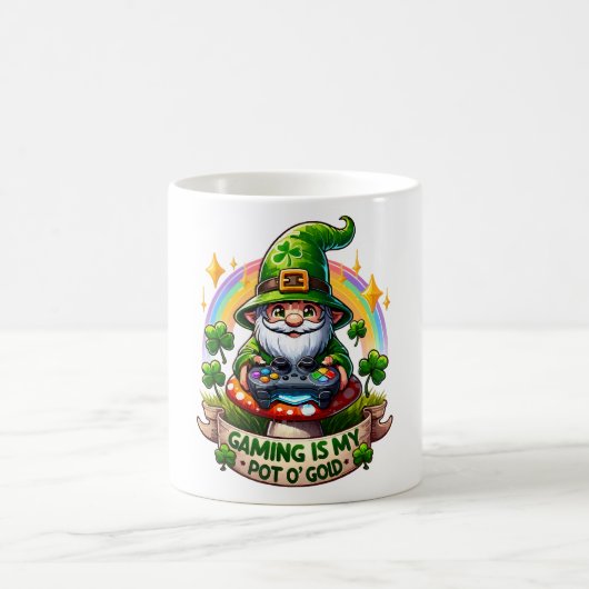 Mug Gnome de joueur de la Saint-Patrick (Centre)