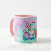 Mug Gnome De Lapin De Pâques Avec Oeufs De Panier (Devant gauche)
