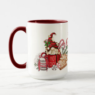 Mug Gnome de Noël au Chocolat Chaud