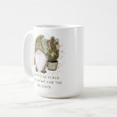 Mug Gnome de Noël drôle d'arbre Pas de lieu comme Gnom (Devant gauche)