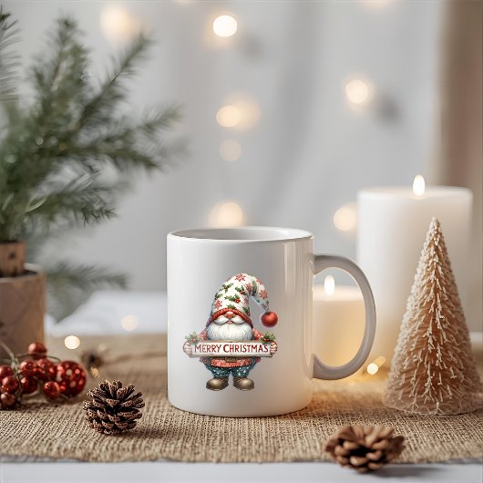 Mug Gnome de Noël joyeux