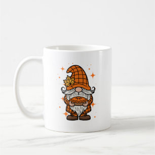 Mug Gnome de Thanksgiving avec tarte à la citrouille