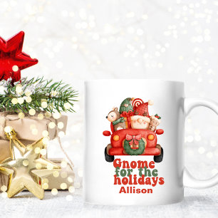 Mug Gnome drôle pour les fêtes Noël
