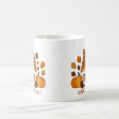 Mug Gnome Enjoying Coffee Time on a (Centre)