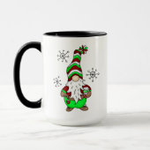 Mug Gnome est l'endroit où se trouve le café | Noël mi (Gauche)