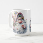 Mug Gnome floral adorable  (Devant gauche)