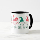 Mug Gnome for the Holidays cute fun Christmas (Devant droit)