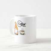 Mug Gnome Hanging avec une Coupe de Café (Devant gauche)