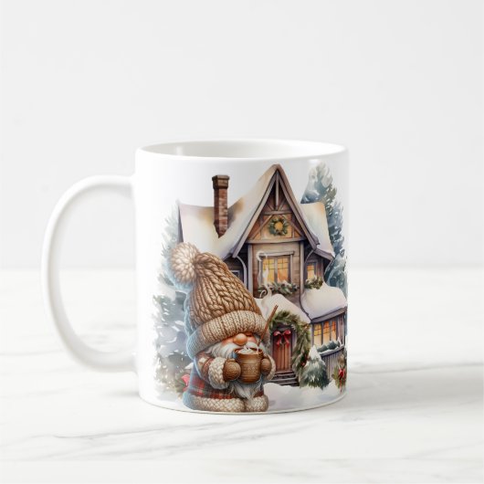 Mug Gnome hivernal (Gauche)