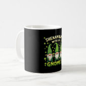 Mug Gnome Iris de la Saint-Patrick pour femmes Shamroc (Devant gauche)