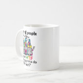 Mug Gnome Je Dis Juste Aux Gens Que Ça Va Parce Que Wt (Devant gauche)