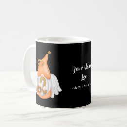 Mug Gnome Leo Astrologie Signal Angel Votre nom