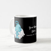 Mug Gnome Libra Astrologie Signal Angel Votre Nom (Devant gauche)