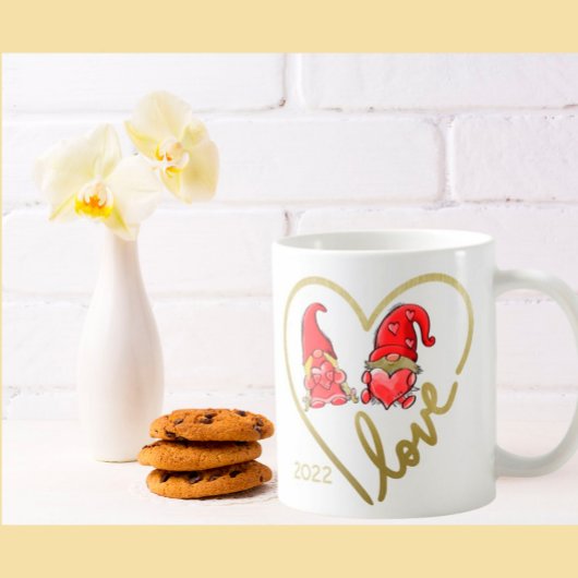 Mug Gnome Love est la réponse à la Saint Valentin