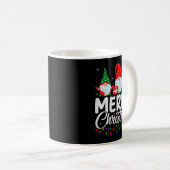 Mug Gnome Merry Christmas Pajamas Matching Family Grou (Devant droit)