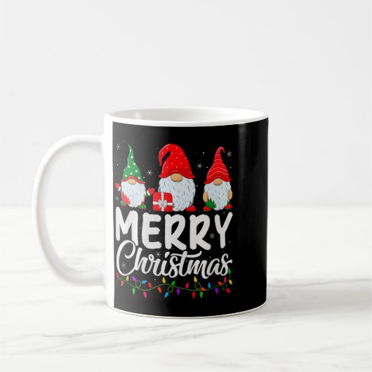 Mug Gnome Merry Christmas Pajamas Matching Family Grou (Gauche)